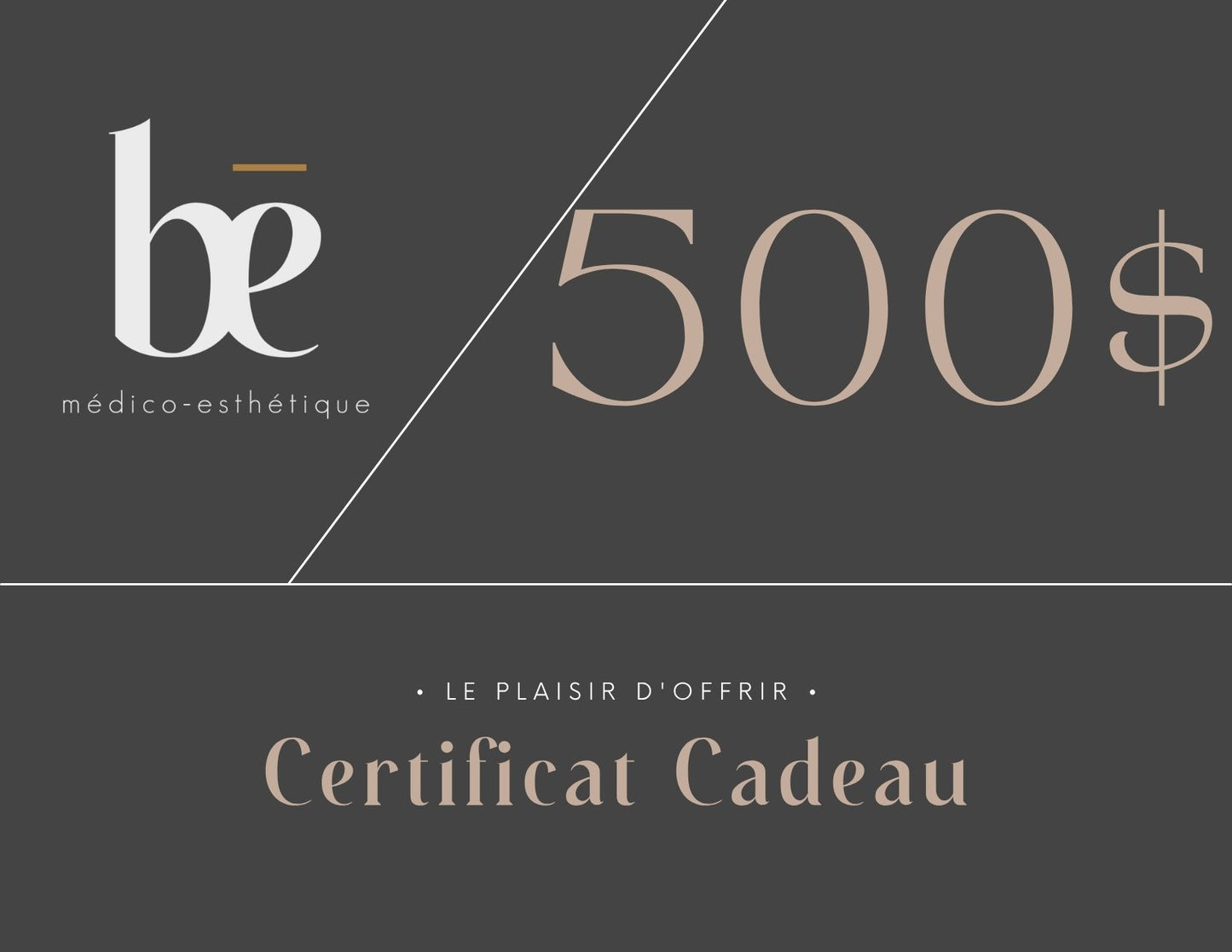Carte-cadeau Clinique bē