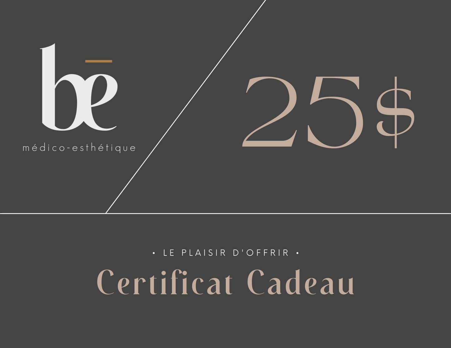 Carte-cadeau Clinique bē