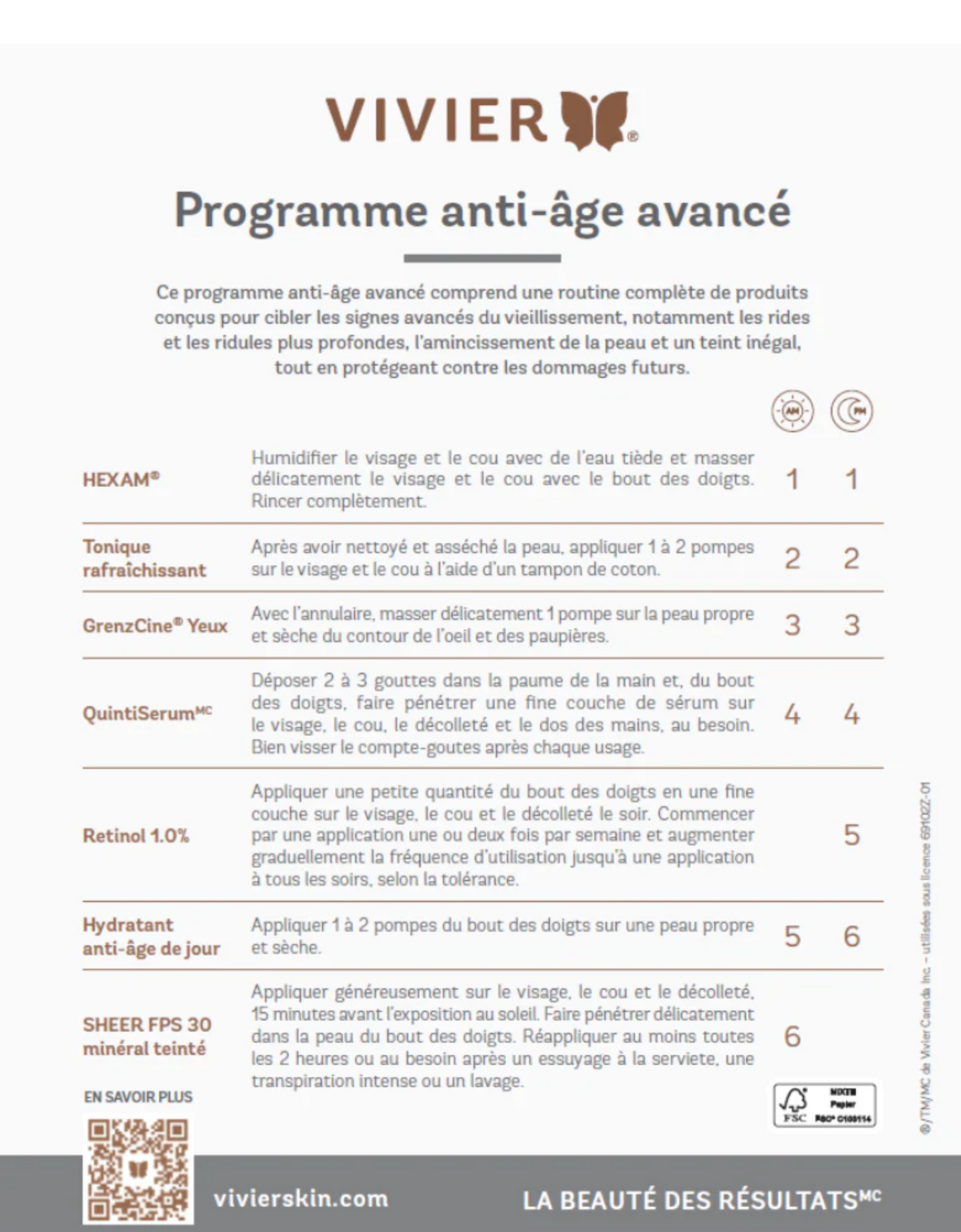 Programme Anti-âge Avancé