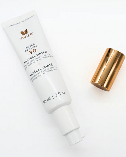 Ecran Solaire Minéral Teinté SPF30